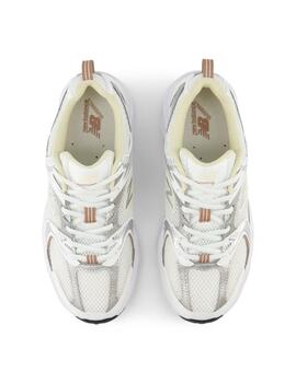 NEW BALANCE 530 BLANCO BRONCE