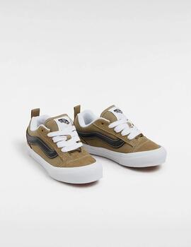 VANS ZAPATILLA KIDS KNU OLIVE BLACK