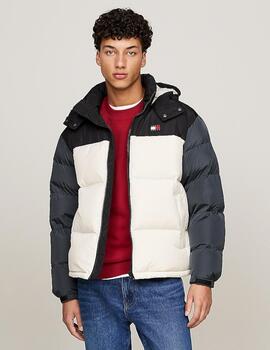 TOMMY CAZADORA ALASKA BLANCA COLORBLOCK