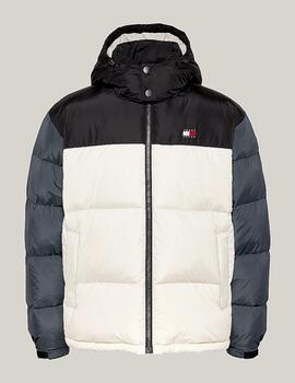 TOMMY CAZADORA ALASKA BLANCA COLORBLOCK