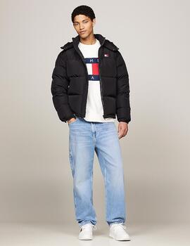 TOMMY CAZADORA PUFFER ALASKA NEGRA