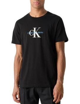 CALVIN KLEIN CAMISETA NEGRA DISTRESSED