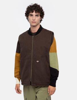 DICKIES CHALECO MARRON DUCK CANVAS VEST