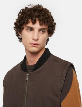 DICKIES CHALECO MARRON DUCK CANVAS VEST