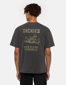 DICKIES CAMISETA NEGRO HIGH FLYING