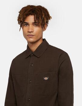 DICKIES SOBRECAMISA MARRON DUCK CANVAS