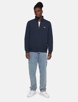 DICKIES SUDADERA QUARTER ZIP MARINO