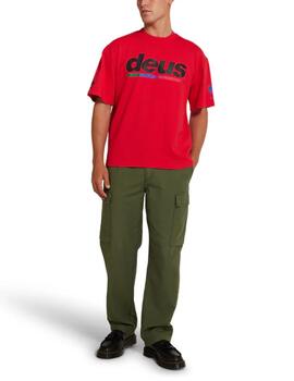 DEUS CAMISETA DIG RED RACE