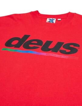 DEUS CAMISETA DIG RED RACE