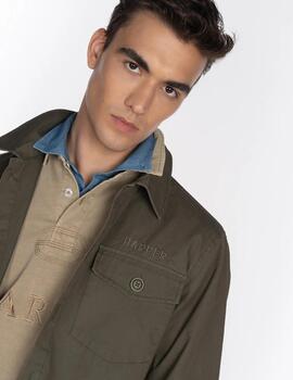 HARPER SOBRECAMISA SKULL VERDE CAMUFLAJE