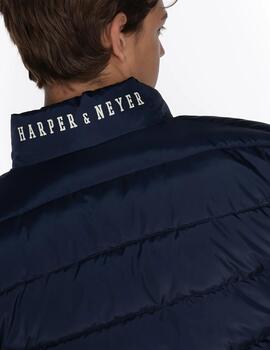 HARPER PARKA GALWAY AZUL MARINO