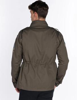 HARPER CHAQUETA MILITAR VERDE CAMUFLAJE