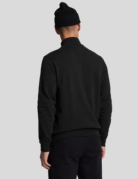 LYLE&SCOTT SUDADERA HYBRID NEGRA