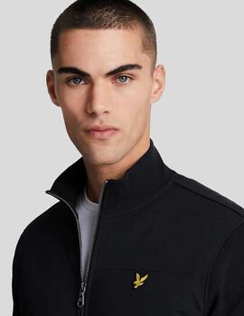 LYLE&SCOTT SUDADERA HYBRID NEGRA