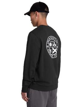 LYLE&SCOTT SUDADERA GRAPHIC NEGRA FOOTBALL