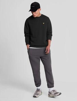 LYLE&SCOTT SUDADERA GRAPHIC NEGRA FOOTBALL