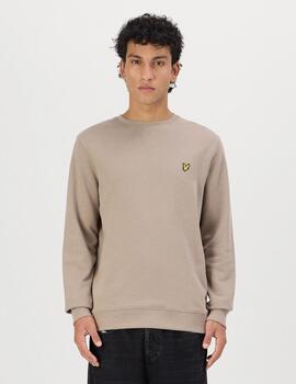 LYLE&SCOTT SUDADERA HERITAGE TAUPE