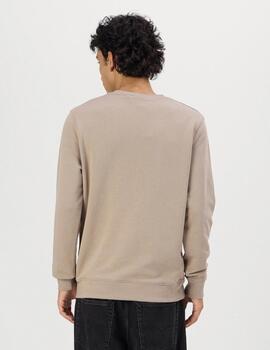 LYLE&SCOTT SUDADERA HERITAGE TAUPE