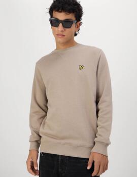 LYLE&SCOTT SUDADERA HERITAGE TAUPE