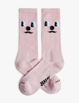 JIMY LION CALCETINES JETHRO FACE PINK