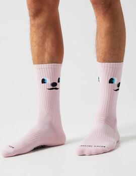 JIMY LION CALCETINES JETHRO FACE PINK