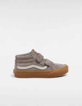 VANS SK8 KIDS MID REISSUE GUM GREY