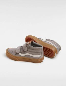 VANS SK8 KIDS MID REISSUE GUM GREY