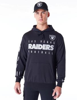 NEW ERA HOODIE NEGRA RAIDER LAS VEGAS