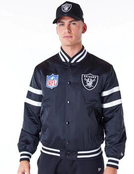 NEW ERA BOMBER NEGRA RAIDERS LAS VEGAS