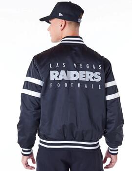 NEW ERA BOMBER NEGRA RAIDERS LAS VEGAS