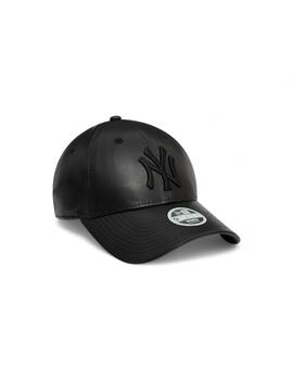 NEW ERA GORRA NEGRA CUERO 9FORTY WOMEN