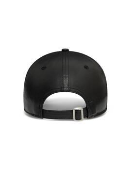 NEW ERA GORRA NEGRA CUERO 9FORTY WOMEN