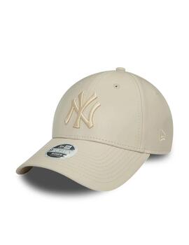 NEW ERA GORRA BEIGE CUERO 9FORTY WOMEN