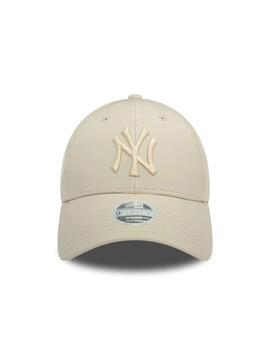 NEW ERA GORRA BEIGE CUERO 9FORTY WOMEN