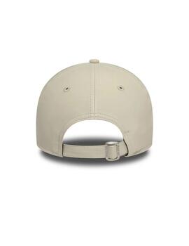 NEW ERA GORRA BEIGE CUERO 9FORTY WOMEN