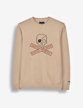 HARPER SUDADERA SKULL CAMEL