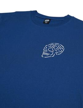 DEUS CAMISETA VENICE SKULL AZUL