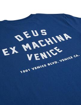 DEUS CAMISETA VENICE SKULL AZUL