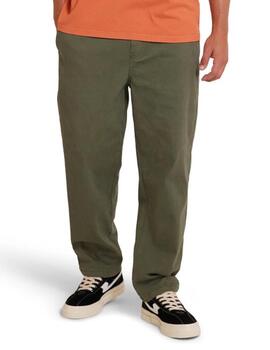 DEUS PANTALON VERDE INFINITY TWILL