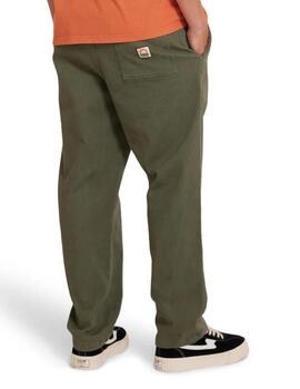 DEUS PANTALON VERDE INFINITY TWILL