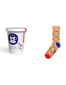 HAPPY SOCKS PACK 1 COFFEE CUP