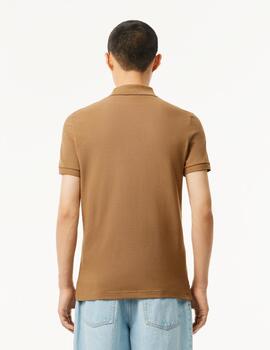 LACOSTE POLO MARRON SLIM FIT