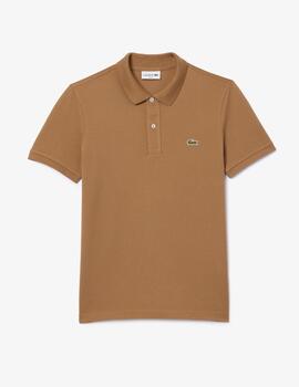 LACOSTE POLO MARRON SLIM FIT