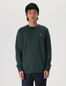 LYLE&SCOTT SUDADERA ARGYLE TEAL