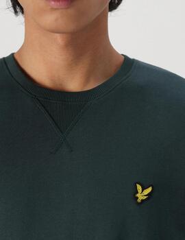 LYLE&SCOTT SUDADERA ARGYLE TEAL