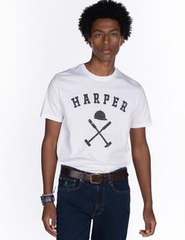 HARPER CAMISETA BLANCA NEGRA NEW ENGLAND