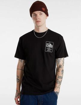 VANS CAMISETA NEGRA BUCKET LIST