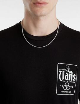 VANS CAMISETA NEGRA BUCKET LIST