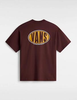 VANS CAMISETA BURDEOS SPRAY ON