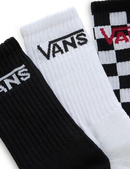 VANS CALCETINES CREW PACK 3